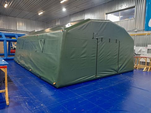 Жилой военный модуль ПКП-ТТ 48 - надувная пневмокаркасная палатка