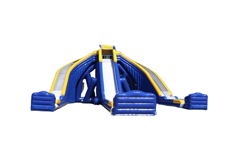 Гигантские надувные тройные водные горки