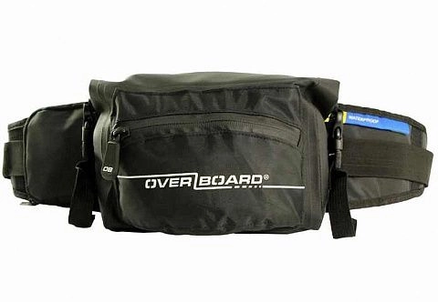 Водонепроницаемая сумка OverBoard OB1049BLK - Waterproof Waist Pack - 2L