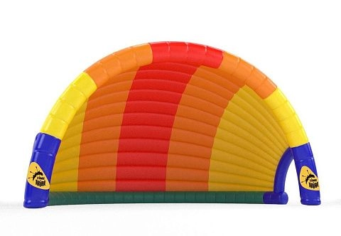 Надувная сцена арочная «Ракушка» без постоянного поддува