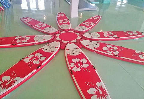 "САПДОК" - надувная стыковочная платформа (станция, причал, пирс, док) для SUP (доска для гребли стоя веслом)