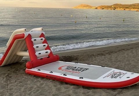 Надувная горка для досок SUP (сапборд) или для платформы