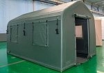 Фотография "АРКОН" - надувной универсальный домик-палатка (пневмопалатка) из аирдек, быстровозводимый модуль из ткань AirDeck ПВХ (воздушная палуба) ТаймТриал