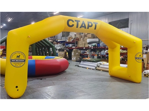 Надувная четырёхопорная спортивная Арка 
