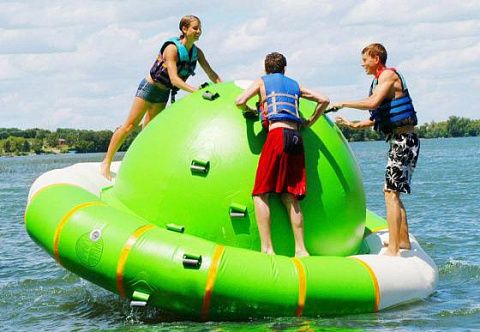"САТУРН" - надувной водный аттракцион для детей и взрослых
