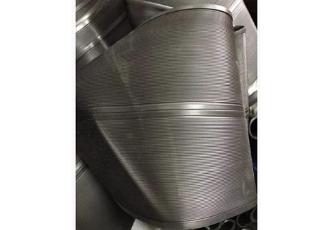 ПВХ лента 235 мм защитная для бронирования и усиления днищ и баллонов лодок рифленая