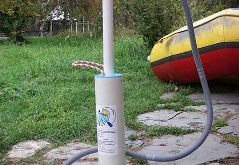 Ручной насос большого объёма для рафтов, каяков, байдарок «СКАТ 3»