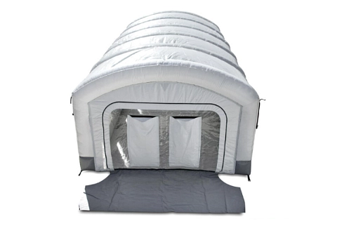 Надувная камера (палатка) ПВХ для покраски и ремонта автомобиля 9,1х4,6 м