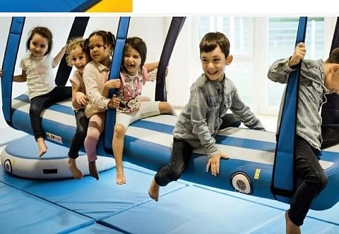 Надувное подвесное бревно для занятий по методике сенсорной интеграции