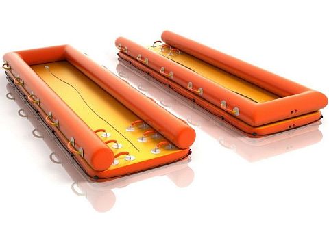 Надувной спасательный мост AirDeck Drop Stitch для МЧС, спасения Надувной спасательный мост AirDeck Drop Stitch для МЧС, спасения