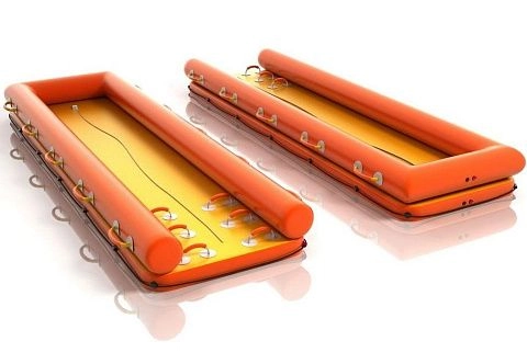 Надувной спасательный мост AirDeck Drop Stitch для МЧС, спасения