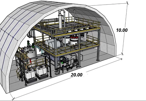 Надувная модульная палатка из AIRDECK