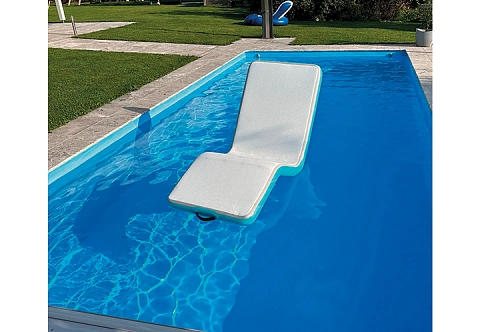 Одноместный надувной бескаркасный шезлонг, лежак для платформы, бассейна, пляжа