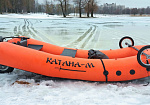 Фотография «КАТАНА-М» - надувные мотосани, безопасное самоходное средство передвижения по льду, снегу, воде из ПВХ ТаймТриал