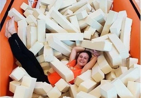 Air combo надувная яма+акробатическая дорожка