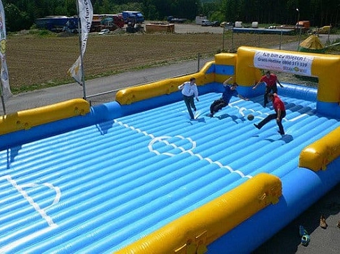 Надувное футбольное поле, арена, площадка для футбола