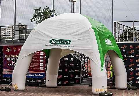 Надувной арочный шатер, палатка для мероприятий с герметичным пневмокаркасом