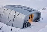 Фотография Мобильный высокотехнологичный надувной павильон (пневмопалатка) для отдыха или старта на  спортивных соревнованиях из ткань AirDeck ПВХ (воздушная палуба) ткань AirDeck ТПУ (воздушная палуба) ТаймТриал