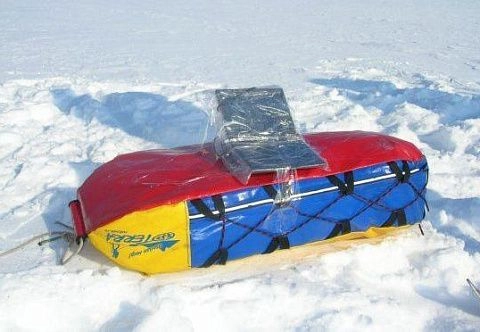 Санки-волокуши 70 л двусторонние для лыжных зимних походов