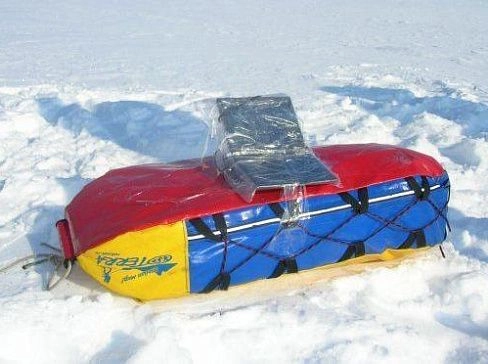 Санки-волокуши 70 л двусторонние для лыжных зимних походов