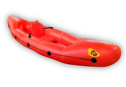 "С-42ТПУ" - надувное сиденье с спинкой из ТПУ для байдарок, каяков, пакрафтов