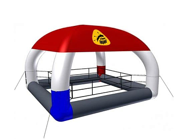 Надувной ринг в школе: универсальный спорткомплекс для единоборств, игр и физкультуры