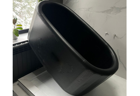 Овальная ледяная ванна IPOOLGO купель из AirDeck Drop Stitch