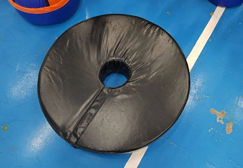 Мат для спуска пожарных по тревоге