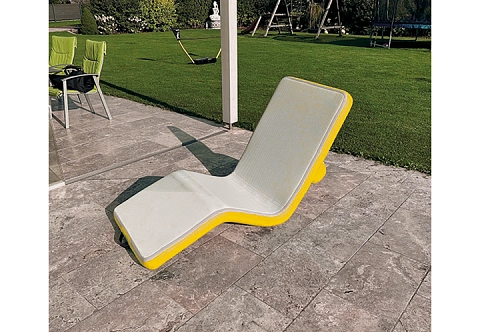 Одноместный надувной бескаркасный шезлонг, лежак для платформы, бассейна, пляжа