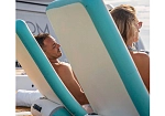 Фотография Одноместный надувной бескаркасный шезлонг, лежак для платформы, бассейна, пляжа из AIRDECK (DWF, DROP STITCH) ТаймТриал