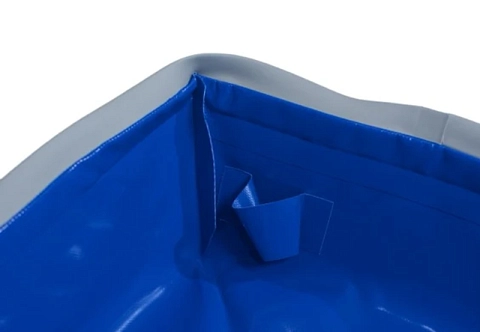 Мягкая складная защитная ванна ПВХ для работы с токсичными жидкостями