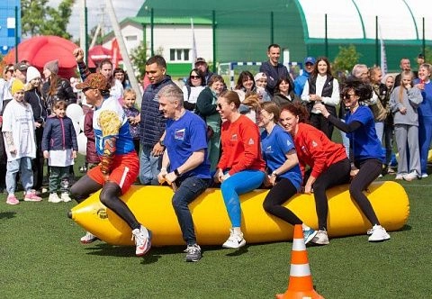 Надувная труба для эстафет, корпоративов «Торпеда»