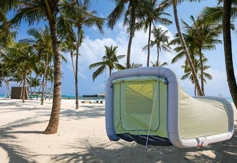 Надувная туристическая палатка для кемпинга