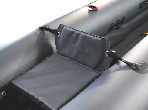 Мягкое ПВХ сиденье с спинкой в байдарку (ненадувное)