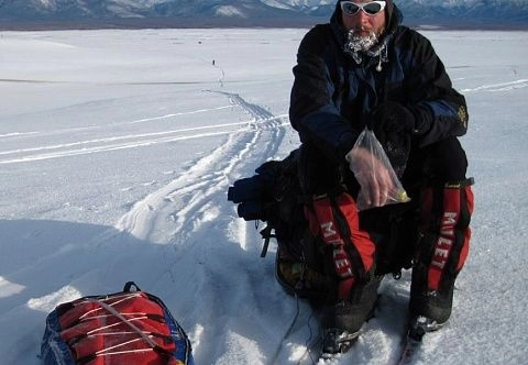 Санки-волокуши 70 л двусторонние для лыжных зимних походов