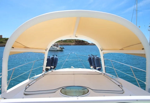 Надувной мобильный тент для яхты, катера