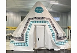 Фотография "НАДУВНОЙ ЧУМ" — надувное мобильное пневмокаркасное изделие из ткань ПВХ (PVC) ткань ТПУ (TPU) 210D ткань ТПУ (TPU) 420D ТаймТриал