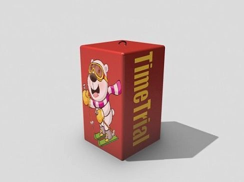 Защитное ограждение (куб малый) для горнолыжных склонов