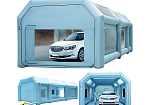 Фотография Надувная палатка для покраски, обслуживания автомобиля из ПВХ (PVC) ТаймТриал