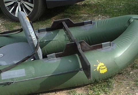 Боковой выносной транец для надувных байдарок и каяков