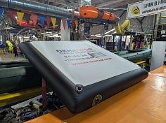 Фотография Надувные ставни для монтажа окон зимой, тепловой экран из ткань ПВХ (PVC) ТаймТриал