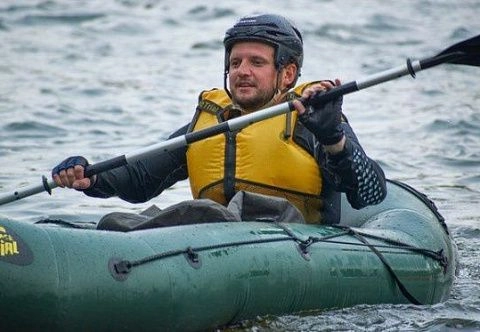 Жилет страховочный, надувной, ТТ из ТПУ для лодки