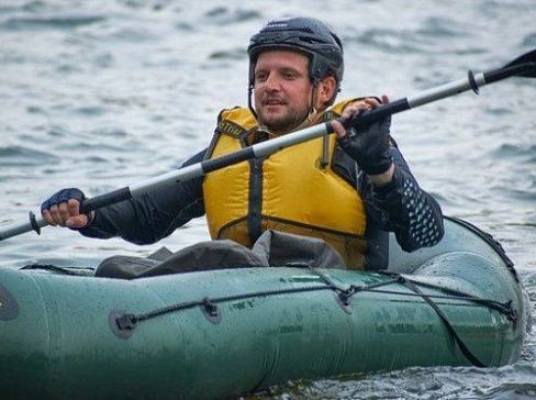 Жилет страховочный, надувной, ТТ из ТПУ для лодки