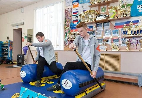 Тренажер для имитации гребли на рафте «R2 Pro» (Двухместный) для рафтинга