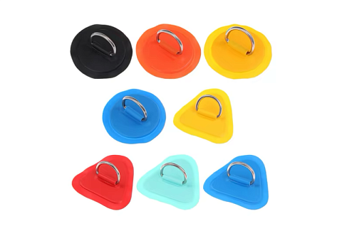 Кольцо ПВХ круглое металлическое или пластиковое (для крепления, коленных упоров, рюкзаков и т.д)