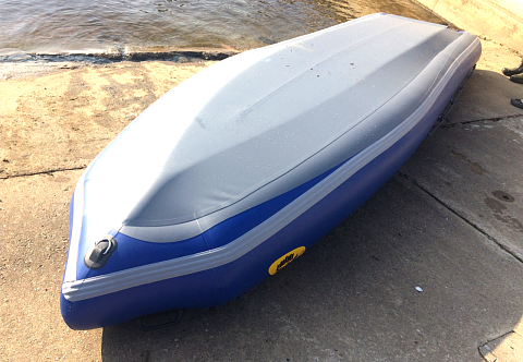 &quot;УРАН-550&quot; - надувная моторная лодка Кабот ПВХ с транцем под мотор, с надувным дном НДВД