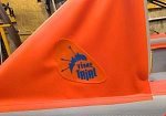 Фотография Носовой ходовой защитный тент от волн для лодки Джонбот из ткань ПВХ ТаймТриал