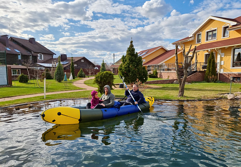 &quot;BIGFISHPACK-2&quot; - двухместный большой надувной пакрафт-каяк из ТПУ или ПВХ