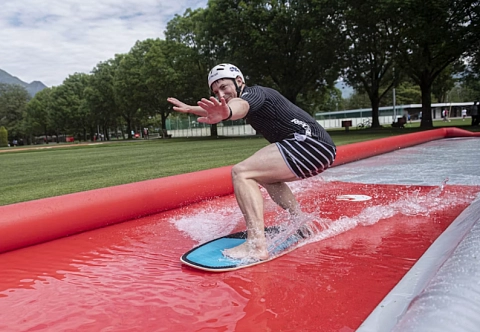 Надувной Скимбассейн (skimboard) для скимбординга для пляжа, бизнеса