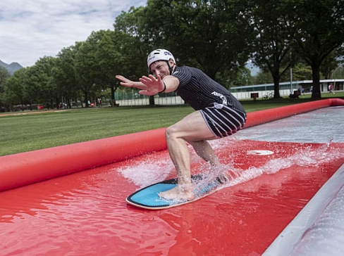 Надувной Скимбассейн (skimboard) для скимбординга для пляжа, бизнеса